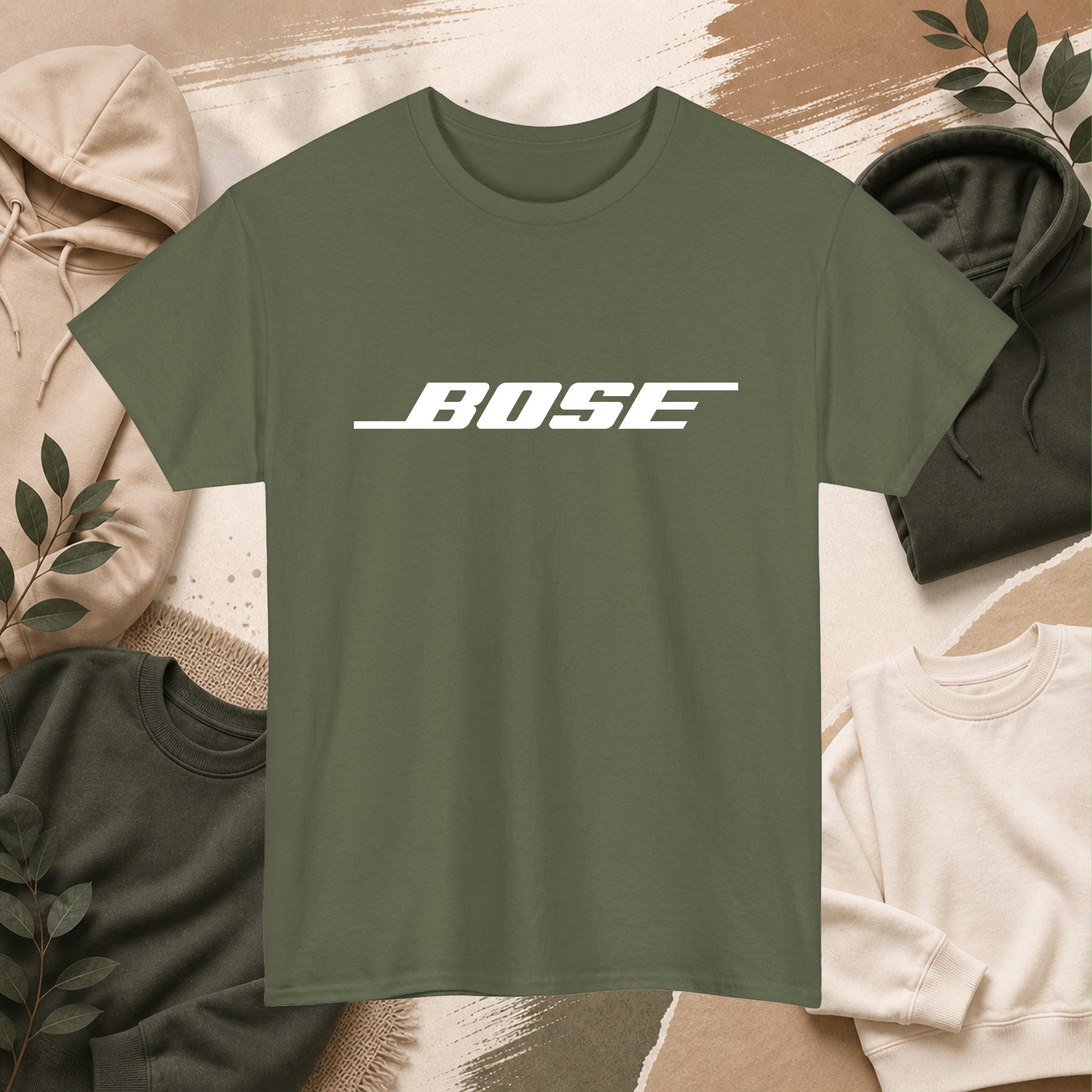 Bose Audio Vintage Graphic T-shirt, Retro Sound System Tee, Music