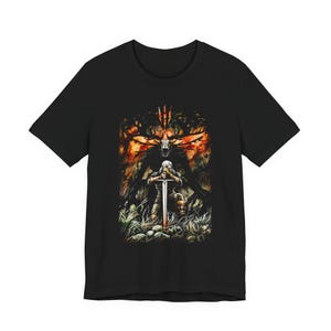 The Witcher Velen Wilderness-tröja, The Witcher Wild Hunt-t-shirt | Fantasy Gamer-present bild 15