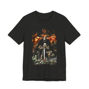 The Witcher Velen Wilderness-tröja, The Witcher Wild Hunt-t-shirt | Fantasy Gamer-present bild 14