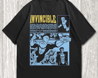 Shirt superheldenfilm, Omni-Man T-shirt, shirt Mark Grayson, shirt stripboek