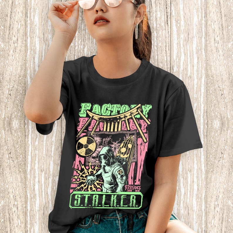 Factory Stalker Shirt, Stalker 2: Heart of Chornobyl T-shirt, Stalker ...