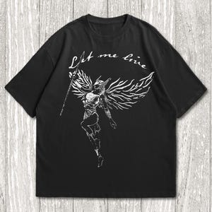 Resident Evil Veronica-T-shirt, Claire Redfield Let Me Live Valkyrie, Resident Evil 2027-shirt, code: Veronica-T-shirt, Resident Evil Biohazard