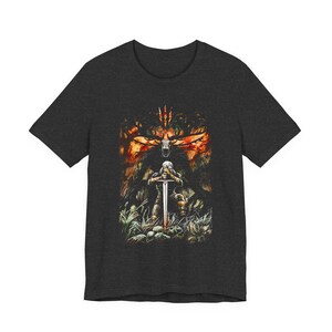 The Witcher Velen Wilderness-tröja, The Witcher Wild Hunt-t-shirt | Fantasy Gamer-present bild 13