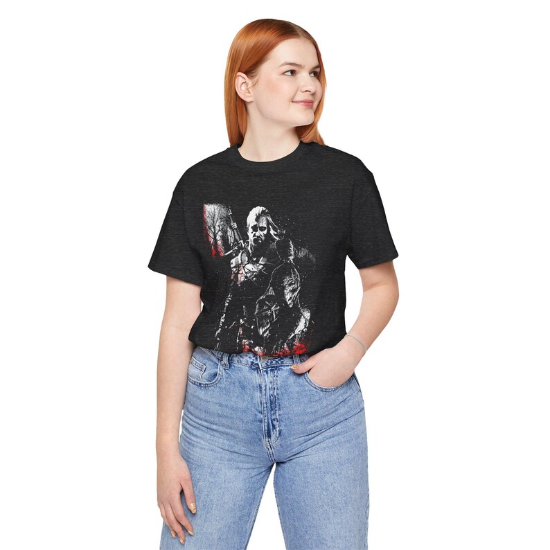The Witcher Wild Hunt T-shirt | The Witcher Shirt, Fantasy Gamer Gift image 9