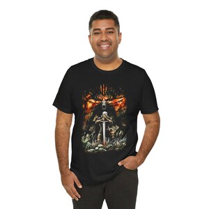 The Witcher Velen Wilderness-tröja, The Witcher Wild Hunt-t-shirt | Fantasy Gamer-present bild 10