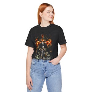 The Witcher Velen Wilderness-tröja, The Witcher Wild Hunt-t-shirt | Fantasy Gamer-present bild 9