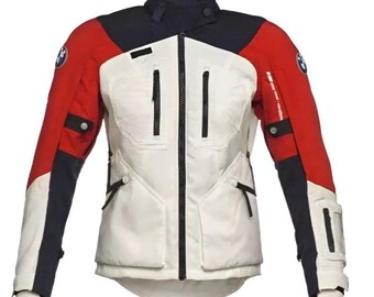 Handmade BMW Motorcycle Mesh Jacket, Designer Biker Style Jacket Mesh BMW Jacket Mesh Fabric Jacket Summer Jacket