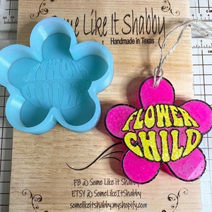 Flower Child Freshie Mold