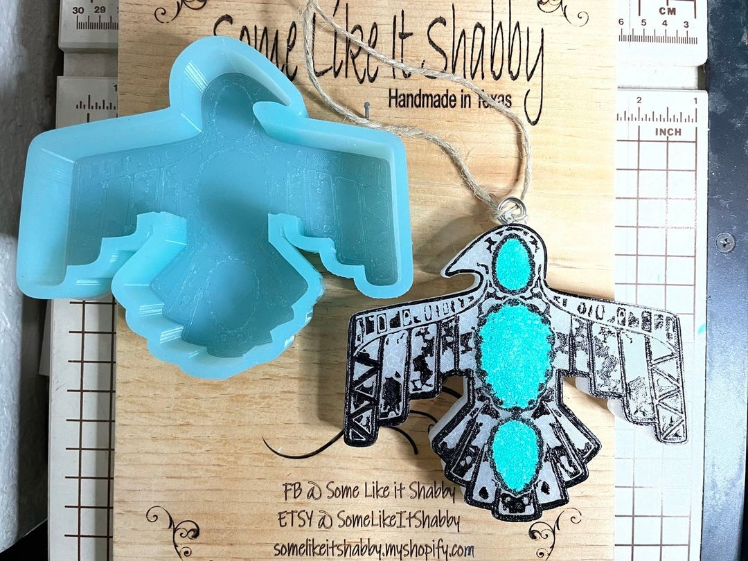 Squash Blossom Phoenix Freshie Mold Etsy