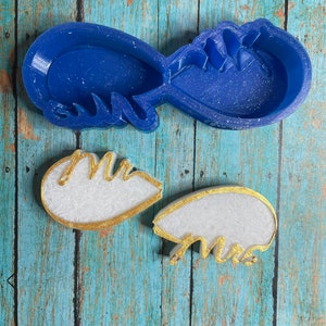 2 Piece Mr. and Mrs. Infinity Mold for Freshies, Soap, Resin, etc.