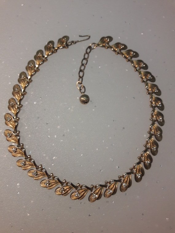 Dainty AB Rhinestone Hummingbird Silver Tone Small Necklace