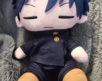 Anime Boy Plush Toy – Cute Chibi Stuffed Doll