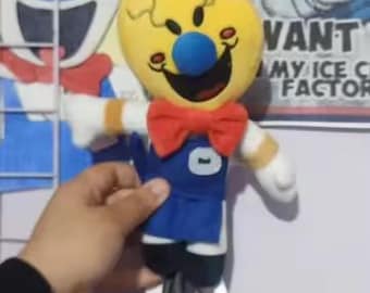 Ice Scream Rod Plushie – Cute Horror Character Doll