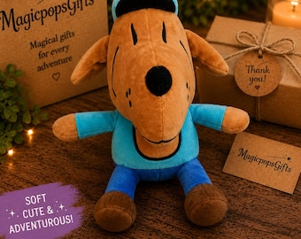 Funny Cartoon Dog Plush Toy – Cute Kawaii Stuffed Animal