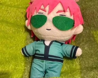 Kawaii Psychic Anime Plush Doll – Cute Cosplay Stuffed Toy, Soft Character Plushie, Anime Collectible Gift, Cozy Room Decor