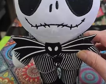 The Nightmare Before Christmas Jack Plush – Soft Skeleton Stuffed Toy