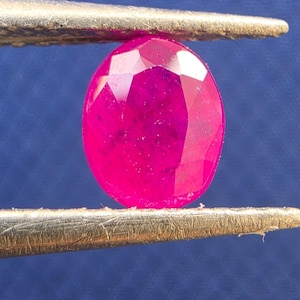 Natural Oval Cut Ruby 1.00 ct