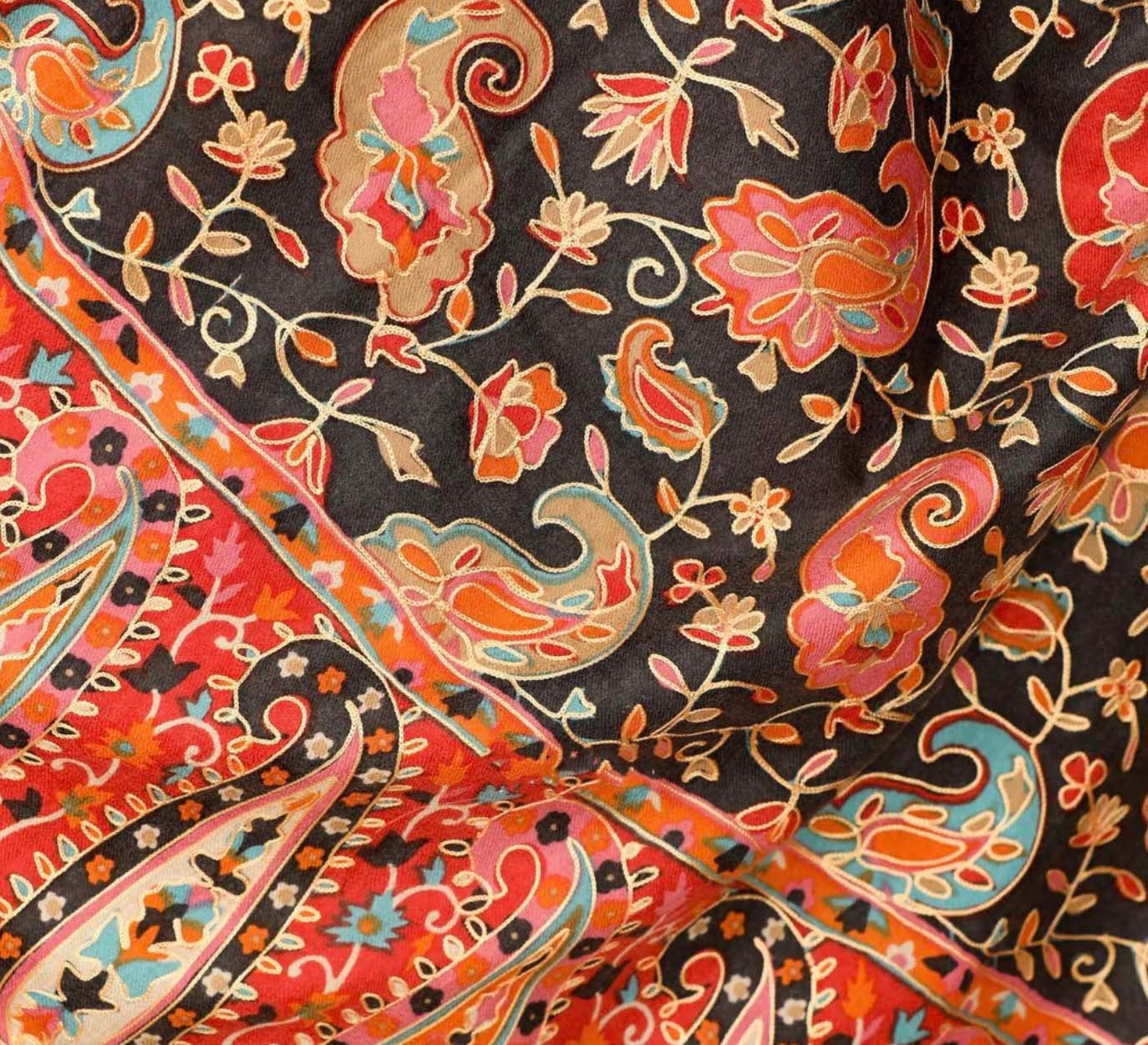kalamkari kashmiri shawl