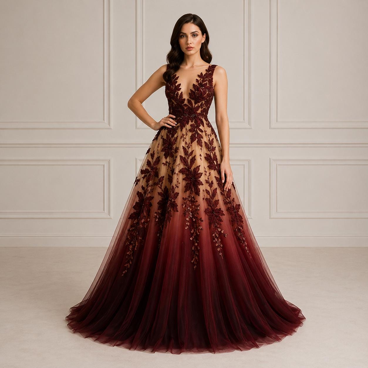strapless open back dress Morilee 60171 Quinceañera Dress main image 1