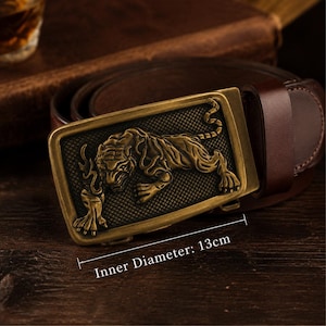 Vintage Tiger Belt - Etsy display picture 1