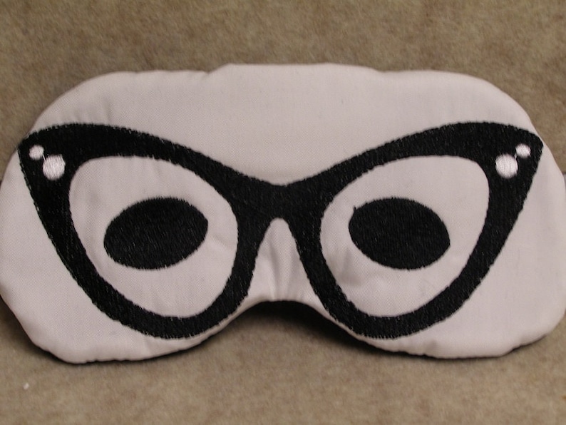 Embroidered Eye Mask Sleeping Cute Sleep Mask for Kids or Etsy