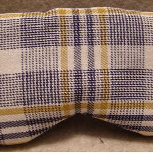Eye Mask for Sleeping, Cute Sleep Mask for Kids or Adults, Eye Shade, Reversible, Sleep Blindfold, Slumber Mask, Checked Design, Handmade
