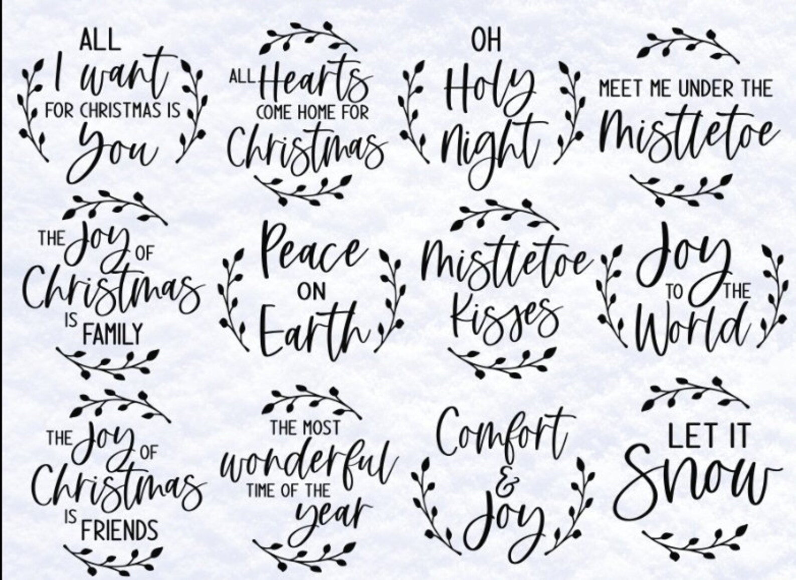 Wood Ornaments Christmas Gifts Ornaments Wood Engraved Etsy