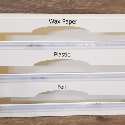 Foil Organizer With Cutter Kitchen Organizer Wrap Etsy