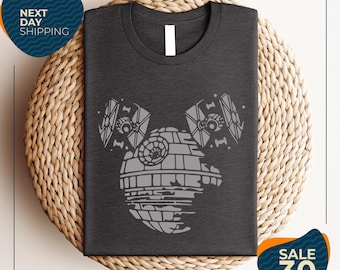 Star Wars Death Star Shirt | Mickey Death Star Shirt | Star Wars Shirt | Star Wars Vintage shirt | Star War Gift | Disney Man Shirt | Mickey