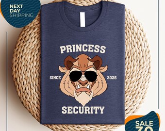Custom Princess Security Shirt | Funny Dad Shirt | Princess Security shirt | Dad Gift | Disney Dad Tee | Boyfriend Birthday Gift | Fathers