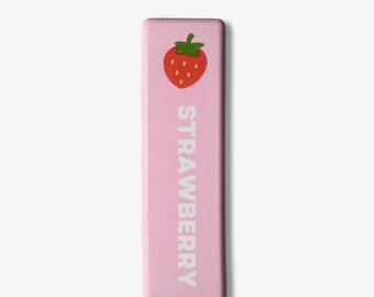 Jumbo Strawberry Milk Brick Squishy – Kawaii Fidget Toy, Slow-Rising Stress Relief Desk Companion