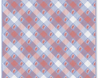 Offbrand No Probllama™ Plaid Pocket Square