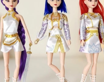 K-pop Demon Hunters Doll Set – Rumi, Mira & Zoey Anime-Inspired Collectible Soft Toys