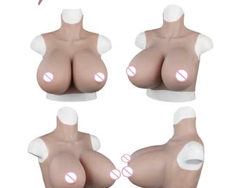 Full Silicone Breast Forms - Realistic XL Prosthetic Breast Enhancers  MTF, Crossdressing, Cosplay | S Cup Z Cup