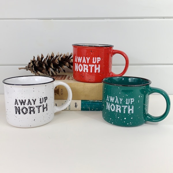 Campfire Mug, Camp Mug, Cabin Mug, Up North Mug, Stoneware Mug, Cabin Decor, Coffee Mug, Camp Gifts, Camping Gifts