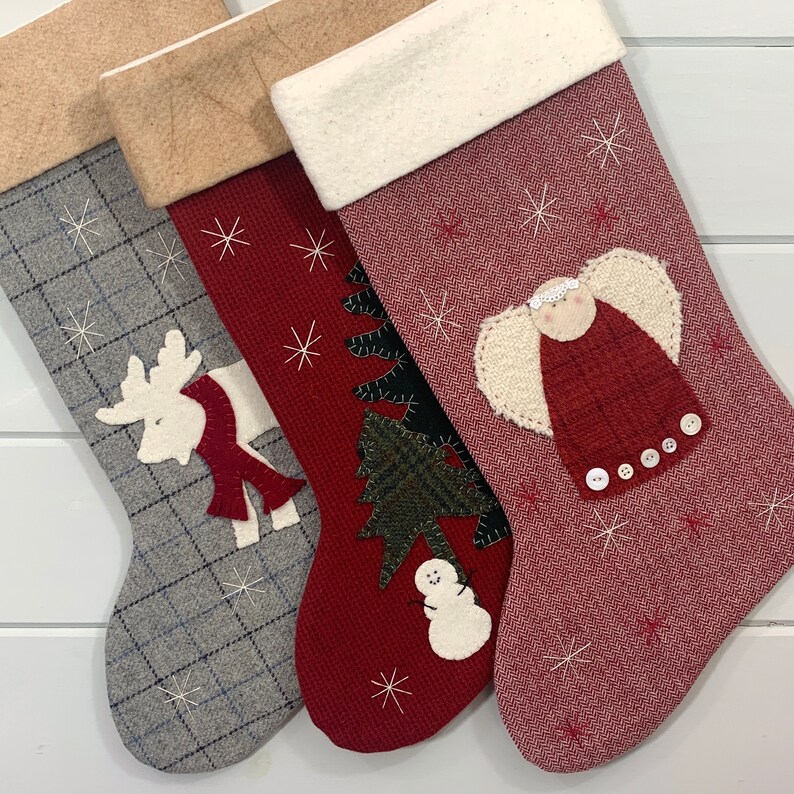 Personalized Christmas Stocking Family Christmas Stockings Etsy