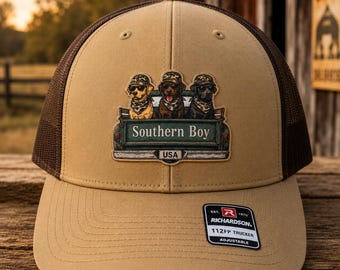 Richardson 112FP Trucker Hat | UV Printed Patch, Country Style Outdoor Wear