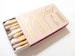The Perfect Match Matchbox Wedding Favors - Foil Stamped Personalized Matches Sparklers Custom Names Date Rehearsal Dinner Bridal 