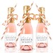 Will You Be My Bridesmaid Labels for Mini Champagne Bottles - Printed Labels for Bridesmaid Proposal or Bridal Shower - Champagne Splits