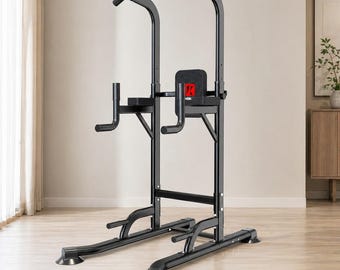 Multi-Function Power Tower | Pull-Up Bar & Dip Station | Home Gym Workout Equipment