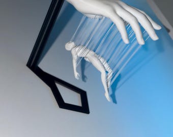 Floating Hand - 3D Printed