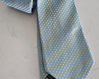 Corbatas de lujo tejidas para hombre: corbatas clásicas de seda con lunares, corbatas formales profesionales para ejecutivos.