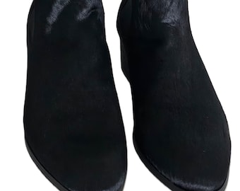 Handmade Men's Pony Hair Chelsea Boots – Luxury Camel Calf Hair Boots