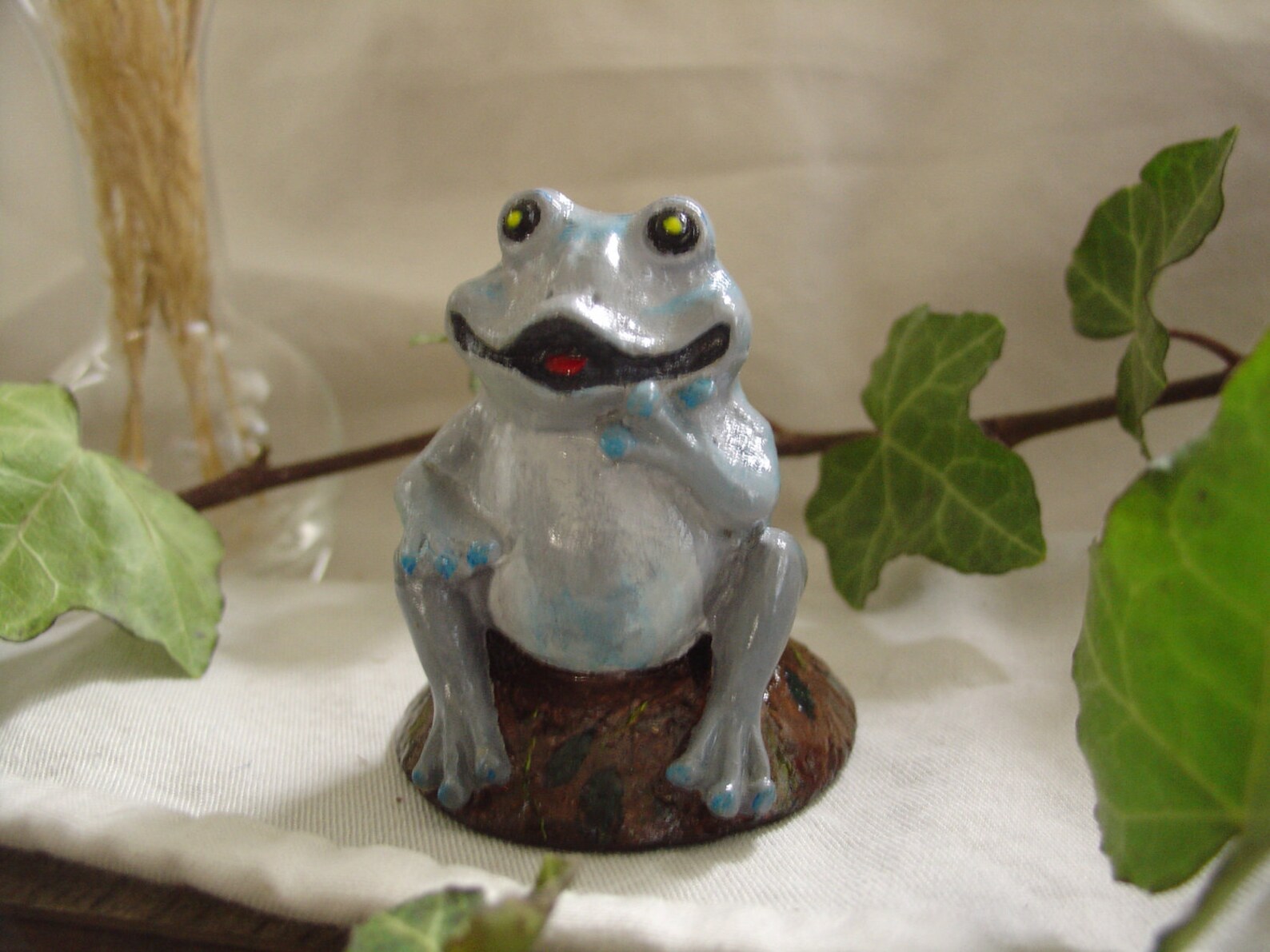 Frog Cement Statue Figurine Indoor Outdoor Decoration | Etsy