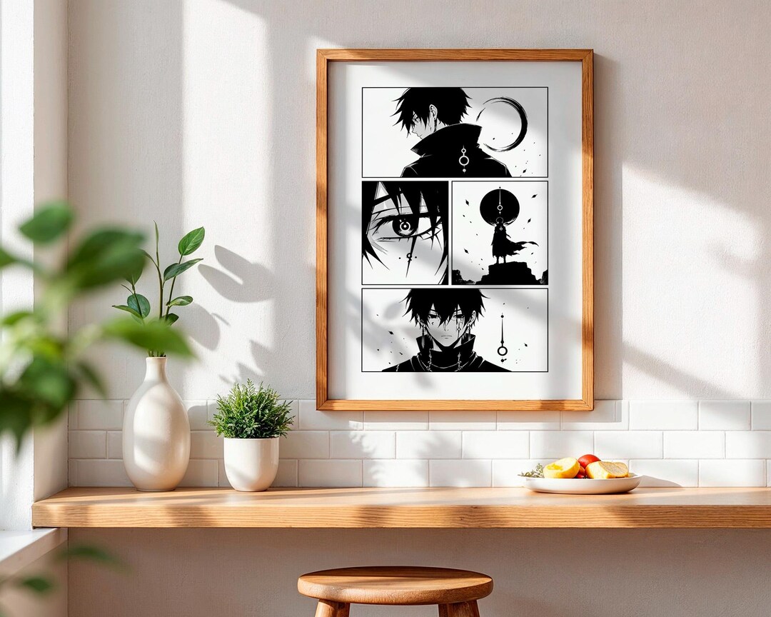 Anime Poster, Manga Poster, Japanese Art, Otaku Gift, Japanese Print