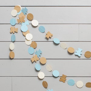 We Can Bearly Wait Teddy Bear Garland - Teddy Bear Baby Shower Decoration - Teddy Bear Birthday Party