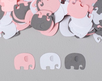 Elephant Baby Shower Confetti, 200 Pieces, Customize your colors!