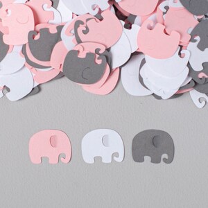Elephant Baby Shower Confetti, 200 Pieces, Customize your colors!