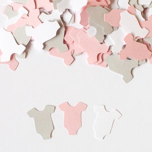 Baby Shower Confetti Girl Baby Shower Decoration 200 Pieces image 5