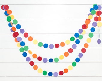 Rainbow Garland - 14ft - Customize Colors!